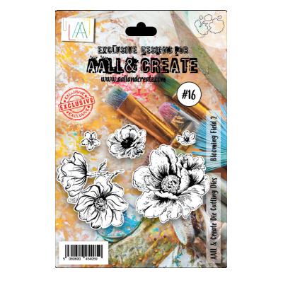 AALL & Create Clear Stamps -  Blooming Field 2